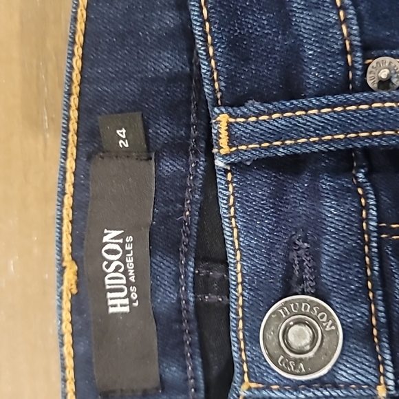 Hudson Nico Straight Jean Size 24 - Picture 2 of 16